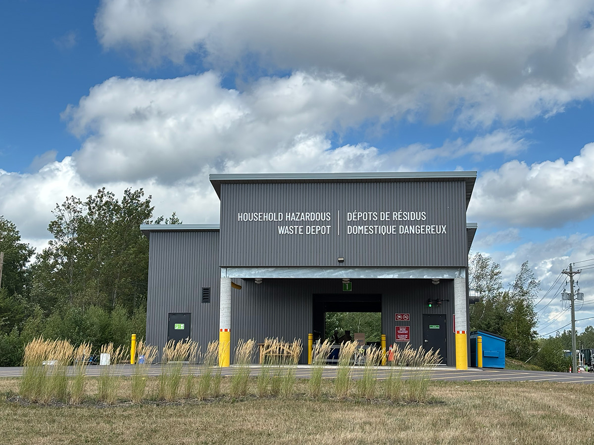 Household Hazardous Waste Depot at the Eco360 site